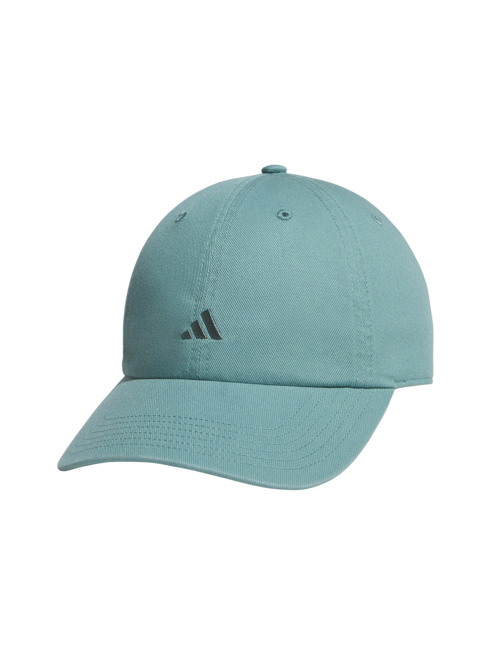 adidas Unisex Adult Court Relaxed Fit Strapback Hat | Blue, Green | Size OS